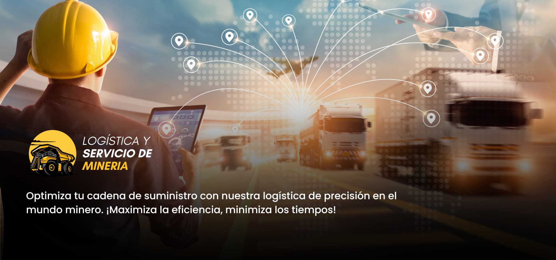 Optimiza tu cadena de suministro con nuestra logística de precisión en el mundo minero. ¡Maximiza la eficiencia, minimiza los tiempos!